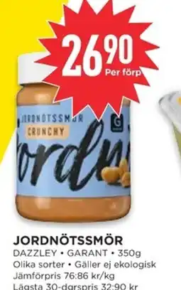 Willys JORDNÖTSSMÖR erbjuda