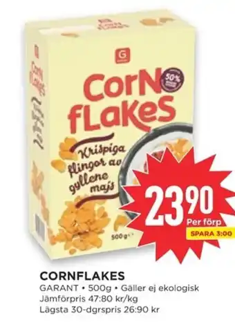 Willys CORNFLAKES erbjuda
