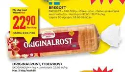 Willys ORIGINALROST, FIBERROST erbjuda