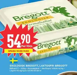 Willys EKOLOGISK BREGOTT, LAKTOSFRI BREGOTT erbjuda