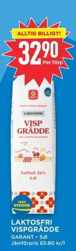 Willys LAKTOSFRI VISPGRÄDDE erbjuda