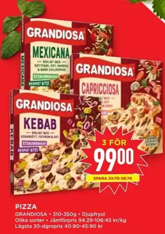 Willys PIZZA erbjuda