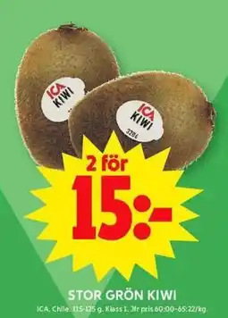ICA Maxi STOR GRÖN KIWI erbjuda