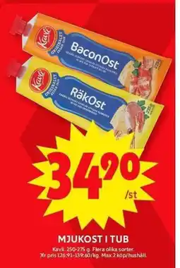 ICA Maxi MJUKOST I TUB erbjuda