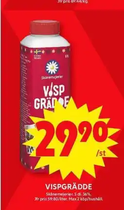 ICA Maxi VISPGRÄDDE erbjuda
