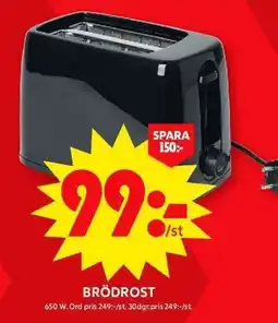 ICA Maxi BRÖDROST erbjuda