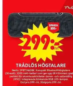 ICA Maxi TRÅDLÖS HÖGTALARE erbjuda