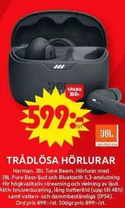 ICA Maxi TRÅDLÖSA HÖRLURAR erbjuda