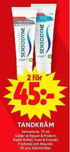ICA Maxi TANDKRÄM erbjuda