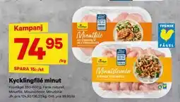 City Gross Kycklingfilé minut, SEK 74.95 erbjuda
