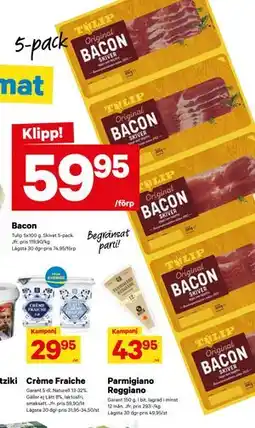 City Gross Bacon, SEK 59.95 erbjuda