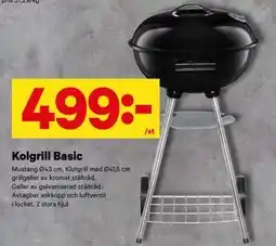 City Gross Kolgrill Basic, SEK 499 erbjuda