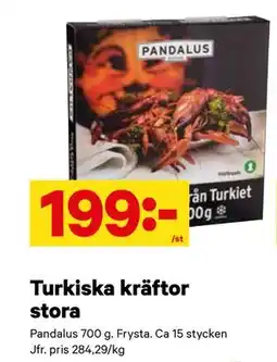 City Gross Turkiska kräftor stora, SEK 199 erbjuda