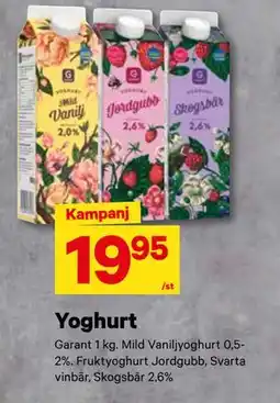 City Gross Yoghurt, SEK 19.95 erbjuda