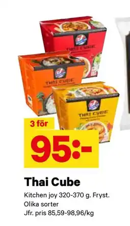City Gross Thai Cube, SEK 95 erbjuda