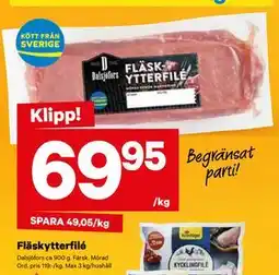 City Gross Fläskytterfilé, SEK 69.95 erbjuda