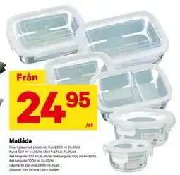 City Gross Matlåda erbjuda