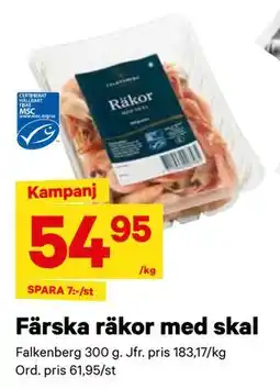 City Gross Färska räkor med skal, SEK 54.95 erbjuda