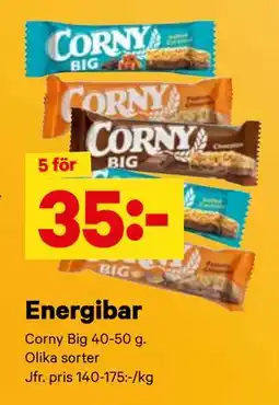 City Gross Energibar, SEK 35 erbjuda