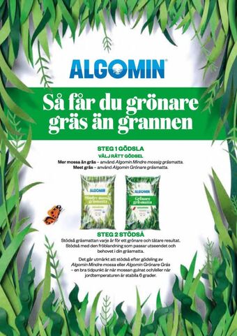 Blomsterlandet Algomin Imageannons erbjuda