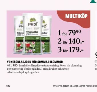 Blomsterlandet Blomsterlandet Plantjord erbjuda