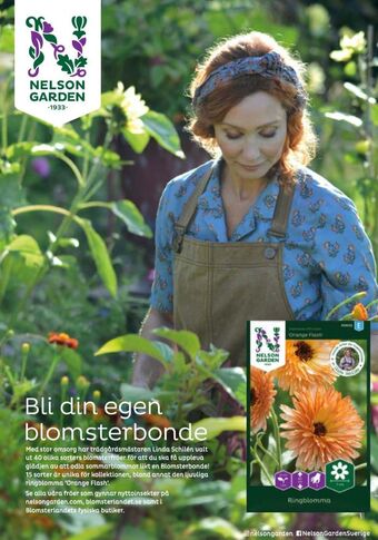 Blomsterlandet Nelson Garden Imageannons erbjuda