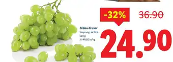 Lidl Gröna druvor erbjuda