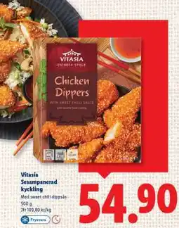 Lidl VITASIA Sesampanerad kyckling erbjuda
