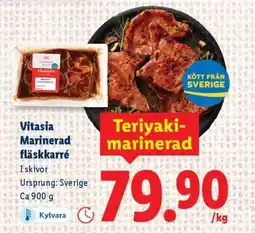 Lidl Vitasia Marinerad fläskkarré erbjuda