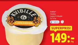Lidl Kvibille cheddar erbjuda