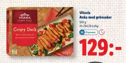 Lidl Vitasia Anka med grönsaker erbjuda