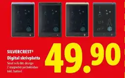 Lidl SILVERCREST Digital skrivplatta erbjuda