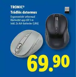 Lidl TRONIC Trådlös datormus erbjuda