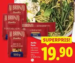 Lidl Barilla pasta erbjuda