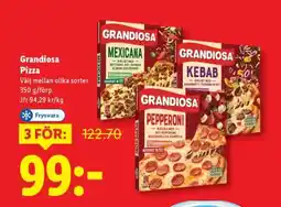 Lidl GRANDIOSA Pizza erbjuda