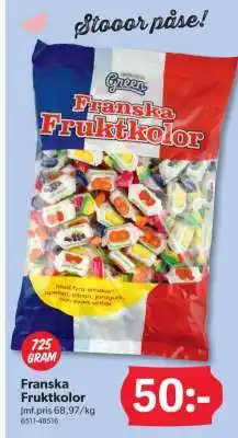 DollarStore Franska fruktkolor erbjuda