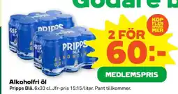 Stora Coop Pripps Blå erbjuda