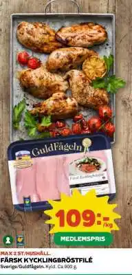Coop Färsk Kycklingbröstfilé erbjuda