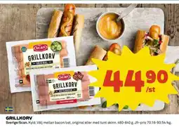 Coop Grillkorv erbjuda