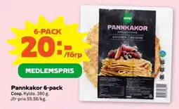 Stora Coop Pannkakor 6-pack erbjuda
