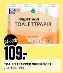 ÖoB TOALETTPAPPER SUPER SOFT erbjuda