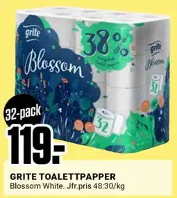 ÖoB GRITE TOALETTPAPPER erbjuda