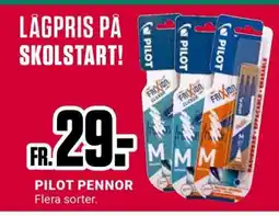 ÖoB PILOT PENNOR erbjuda
