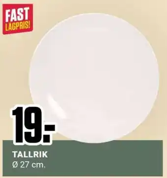 ÖoB TALLRIK erbjuda