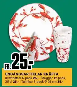 ÖoB ENGÅNGSARTIKLAR KRÄFTA erbjuda