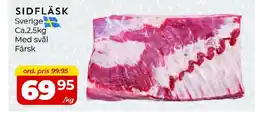 Sidfläsk