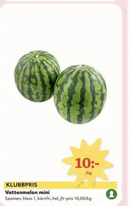 Hemköp Vattenmelon mini erbjuda