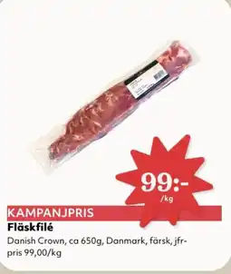Hemköp Fläskfilé Danish Crown erbjuda
