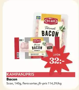 Hemköp SCAN Bacon erbjuda