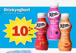 Drickyoghurt, SEK 10